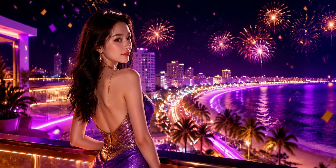 Khu vực giải trí bãi biển Mũi Né với người dùng truy cập nền tảng casino win2888 trên thiết bị di động